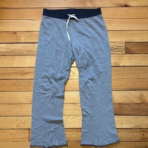 Abercrombie & Fitch Gray Joggers with Navy blue Waistband